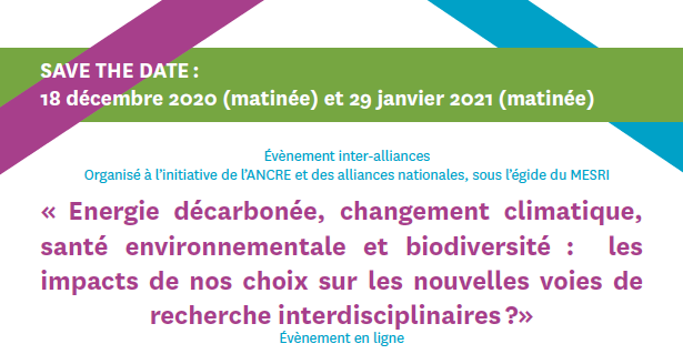 SAVE THE DATE : Évènement inter-alliances 18 décembre 2020