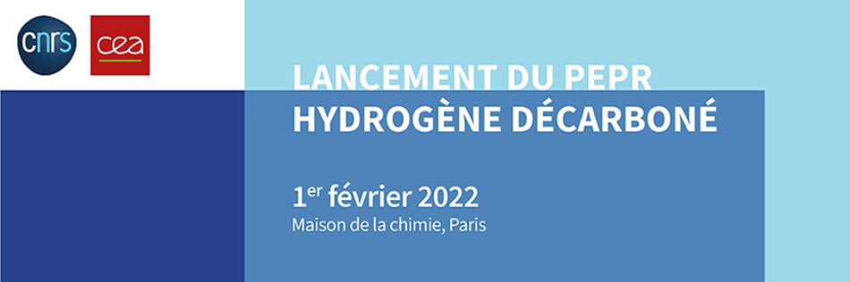 Réunion de lancement du Programme et Equipement Prioritaire de Recherche sur l’Hydrogène décarboné (PEPR-H2)