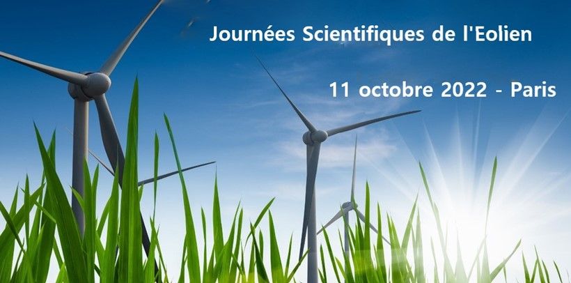 Journées Scientifiques de l’Eolien – 11 octobre 2022, Paris