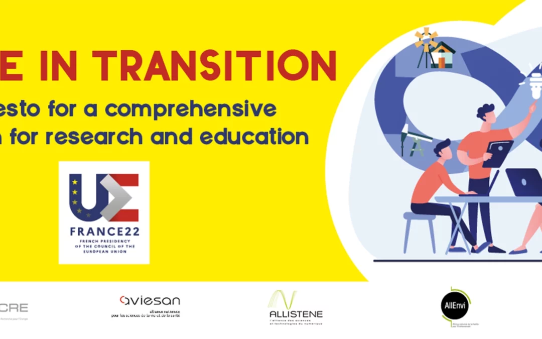 EUROPE IN TRANSITION : manifesto for a comprehensive approach for research and education [in English] – 10 March 2022